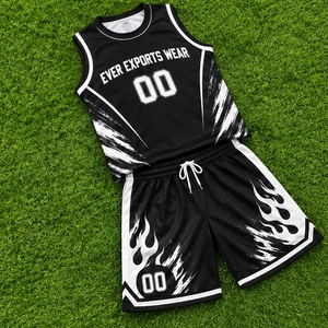 Conjunto de Uniforme de Baloncesto Personalizado de Color Sólido sin Mangas, Jersey de Cuello Redondo Blanco y Negro y Pantalones Cortos con Número 00 Impreso - Product Image 4