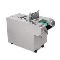 Automatische Küchenmaschine aus Edelstahl zum Schneiden von roten und grünen Chili-Pfeffer-Ringen