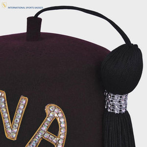 Chapeau de cérémonie maçonnique traditionnel pour rassemblements fraternels, chapeau Shriners personnalisable unisexe, conçu pour les événements et cérémonies décontractées - Product Image 6