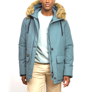 <b>Men</b> Parka <b>Jacket</b> <b>Lightweight</b> Windproof and Warm for Winter Travel <b>Men</b> Parka <b>Jacket</b> Ideal for Snow Sports Outdoor Travel - Product Image 1