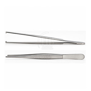 Pinzas para Tejidos Anguladas, Dispositivo Quirúrgico de Manipulación, Construcción Robusta de Acero Inoxidable para Práctica Médica y Suministro Hospitalario - Product Image 2
