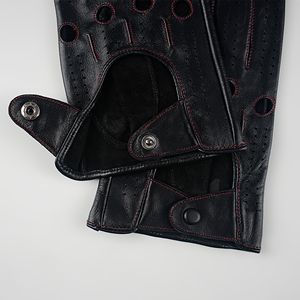 OEM ODM Leather Driving <b>Gloves</b> Men Premium Cowhide Racing <b>Gloves</b> Custom Logo Car Driving <b>Gloves</b> - Product Image 2