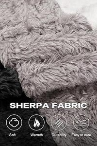 Wholesale Patchwork Fluffy <b>Fleece</b> <b>Jacket</b> <b>Thick</b> Warm Autumn Winter Customized Loose Sherpa Men's Coat With Pockets Panel Hoodie - Product Image 5