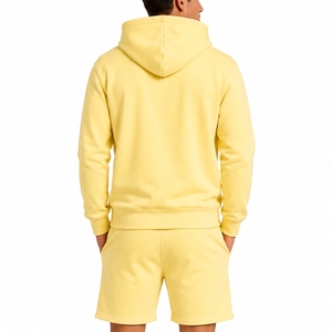 <b>Men</b> Pullover <b>Hoodie</b> <b>Shorts</b> <b>Set</b> Premium Comfortable Stylish Durable Casual Relaxed Modern Matching Casual <b>Hoodie</b> <b>Shorts</b> <b>Set</b> - Product Image 2
