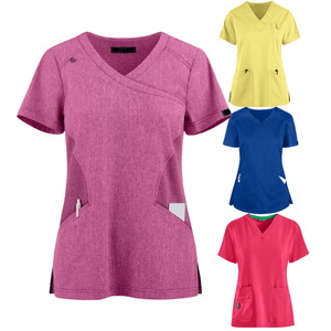 SAOMAI FMF VN Camisa superior médica personalizable de alta calidad para mujer para enfermera Ropa de hospital Oferta especial - Product Image 5