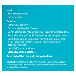 Toallitas Limpiadoras para Párpados Systane Lid Wipes, 30 Unidades - Product Image 5