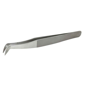 Pince à cils de précision pour extensions de cils, outil professionnel en acier inoxydable durable pour les artistes de salon - Product Image 3