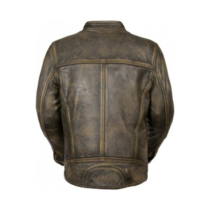 Premium <b>Mens</b> <b>Leather</b> <b>Jacket</b> Stylish Genuine <b>Leather</b> Comfortable Lightweight Fashion Daily Wear - Product Image 2