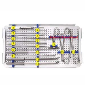 BISONS - Juego de Instrumentos Manuales de Acero Inoxidable para Sistema de Fusión Cervical Occipital, Kit de Cirugía de Columna Vertebral - Product Image 4