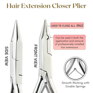 Kit Profesional de Extensión de Cabello de Precisión con Pinzas, Herramientas Completas para Principiantes - Product Image 6