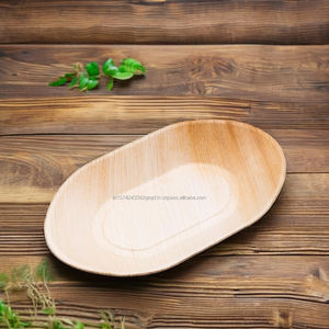 Bandeja Ovalada Desechable de Cerámica de 12.5 Pulgadas, Biodegradable, Ecológica, Libre de BPA, Apta para Microondas, para Uso en Hoteles, Restaurantes y Hogares - Product Image 4