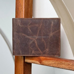 Premium RFID Blocage Grande Capacité Pleine Grain En Cuir Véritable Mince Bourse Carte Portefeuille Court Portefeuille pour Hommes Hold Cash Cartes D'identité - Product Image 4