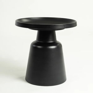 Handcrafted Wooden Nesting Tables Minimalist Round Coffee Table Set for Living Room Custom Shape Living Room - Product Image 5