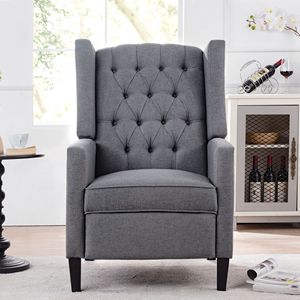 27.16\" Wide Manual Wing Chair <b>Recliner</b> - Product Image 2