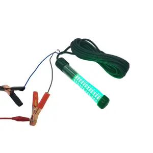 Luz LED subacuática para pesca de calamar, 12V, para barco marino