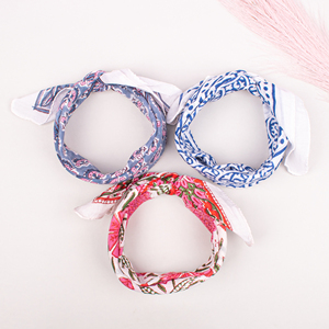 Cotton <b>Square</b> <b>Scarf</b> Luxury Fashion Floral Bandana Block Printed Hand Drawn Ethnic Breathable Hair Neck Accessory Best Summer - Product Image 3