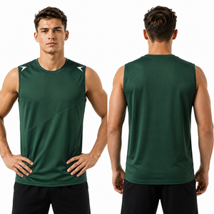 Camiseta Deportiva Personalizada sin Mangas para Hombre, de Secado Rápido, para Gimnasio, Baloncesto, Entrenamiento Atlético, Fabricación de Camisetas Deportivas - Product Image 1