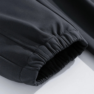 Wholesale 100% Cotton Canvas Mid Cargo Pants Baggy Loose High Quality Stacked Slim Fit Flare Sweat Pants <b>Men</b> Sport <b>Trousers</b> - Product Image 5