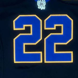 เสื้อฟุตบอลซิกมาแกมมาโรสีดำ 22 พูดเดิล พรีเมียม บลูโกลด์ เกรก อาร์แพร์เลอร์ สำหรับผู้หญิง - Product Image 3