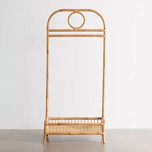 Porte-vêtements en rotin faits à la main, vente en gros, prix le plus bas - Product Image 4