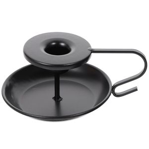 Hot Selling Vintage Decor Taper <b>Candle</b> Holder Metal Pillar Candlestick Vintage <b>Candle</b> Holder with Handle Wedding <b>Dinner</b> - Product Image 2