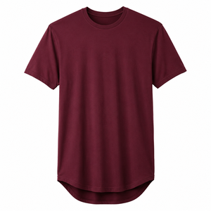 Camiseta para Hombre al por Mayor, Estilo Desgastado, 100% Algodón, Transpirable, Ecológica, Informal, de Alta Calidad, Personalizable - Product Image 2