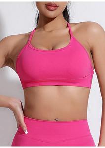 High-Impact Women's Cross Back Sports Bra for Intense Workouts Full Coverage with Breathable Feature and Front Logo - Product Image 5