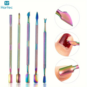 Factory Price Professional Stainless Steel Manicure and Pedicure Set Sharp <b>Nail</b> <b>File</b> Cuticle Pusher Salon Quality Kit - Product Image 5
