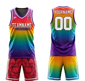 Nouvelle Collection 2026 – Tenues de Basketball Complètes Personnalisables pour Hommes – Maillots et Shorts Imprimés sur Mesure – Vente en Gros - Product Image 1