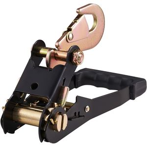 Kit di Cinghie a Cricchetto Stile Lasso 5x305 cm, Cinghie per Pneumatici E-Track, Capacità di Carico 5512 LBS, Resistenza alla Rottura 11023 LBS - Product Image 1
