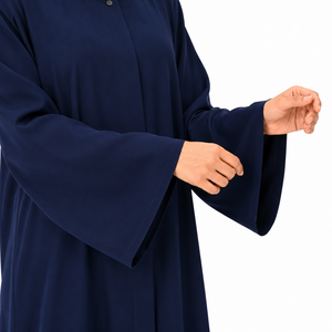 Luxury Front Open Kimono Abaya Soft Flowing Casual Abaya Designer Beaded Abaya <b>Dress</b> Premium Saudi Style Abaya - Product Image 6