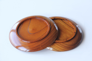 Customized Eco-Friendly Classic Round Wooden Plate <b>Dinnerware</b> for Food Serving in Restaurants and Home From Indian Exporter - Product Image 3