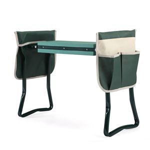 Portable Outdoor 2-in-1 Green <b>Garden</b> Stool and Kneeler <b>Garden</b> Bench with Tool Bags and <b>Kneeling</b> <b>Pad</b> Gift <b>for</b> Parents - Product Image 6
