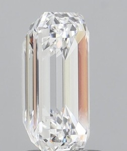 Diamant de laboratoire taille émeraude, couleur D, clarté VVS2, procédé CVD, certifié IGI, pierre précieuse en vrac pour la création de bijoux haut de gamme sur mesure - Product Image 6