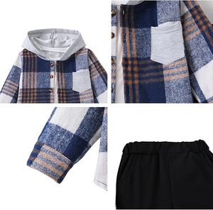 Coupe-vent léger à capuche pour garçons, veste décontractée de protection solaire avec fermeture éclair pour activités de plein air - Product Image 6
