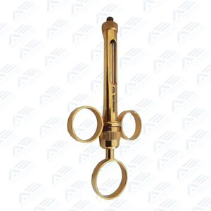 Jeringa de Aspiración Quirúrgica Dental con Logotipo OEM a Color, Precisa y de Primera Calidad, con Anillo de Pulgar Chapado en Oro - Product Image 6