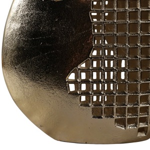 Elegante Florero de Metal para Mesa, Accesorio de Decoración Interior Moderno para Sala de Estar - Product Image 3