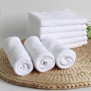 Toalla de Mano Premium de Algodón de Alta Densidad, Suave y Transpirable, para Baño, con Logotipo Personalizado OEM, al por Mayor, Blanca - Product Image 5