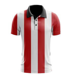 Design Customized Red <b>Dart</b> Shirts Men <b>Dart</b> Polo Shirts With Zipper - Product Image 5