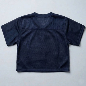 Camiseta de Fútbol Americano Personalizada con Malla, Estilo Urbano para Hombre, Corte Holgado, Sublimada, Retro, Bajo MOQ, Fabricante - Product Image 2