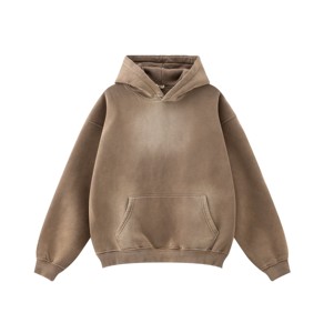Sweat-shirt oversize tendance, hoodie urbain, fabrication sur mesure, vente en gros - Product Image 1