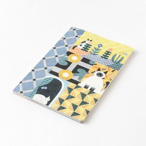 Cuaderno GANRAKU MIDORI Yuru, Tamaño B6, Cuaderno de Acuarela con Puntos, Diario Japonés en Tonos Pastel, Bonito Cuaderno - Product Image 3