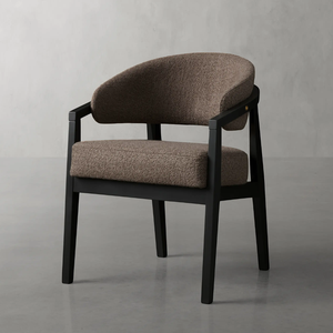 Fauteuil d'appoint moderne et durable, rembourré, avec structure en bois, pour salon, hôtel, appartement, extérieur et villa - Product Image 4