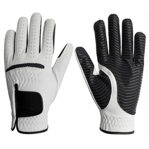 Guantes de Golf Antideslizantes de Cuero Genuino para Hombre y Mujer, Mano Izquierda, Precio de Fábrica - Product Image 1