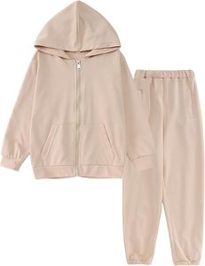 Conjunto Deportivo Unisex de Sudadera con Cremallera y Pantalones, Logotipo Personalizado, Ropa Deportiva al por Mayor, Felpa de Algodón - Product Image 1