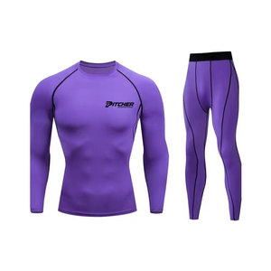 Conjunto de Rashguard de Alto Rendimiento para Hombre, Ropa Deportiva de Compresión para Entrenamiento Atlético - Product Image 1