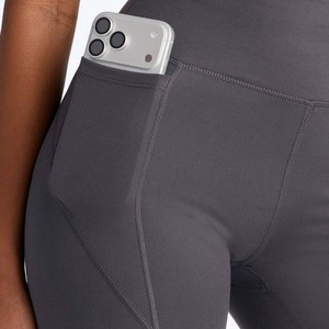 Ensemble de yoga 2 pièces pour femme : veste zippée, leggings taille haute, marron, col montant, manches longues, survêtement - Product Image 4