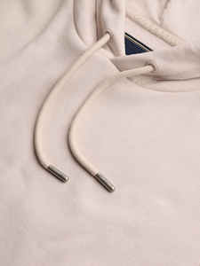 Sweat-shirt à capuche beige pour femme, manches longues, tricot uni, avec poche avant, décontracté pour l'automne - Product Image 6