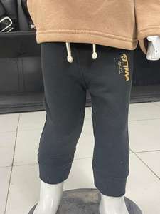 Ensemble de survêtement unisexe pour enfants en coton, avec logo personnalisé, pull et pantalon de jogging en molleton bouclette, style décontracté 2 pièces, vêtements pour garçons et filles - Product Image 5