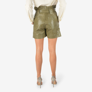 กางเกงขาสั้นหนังคุณภาพสูงสำหรับผู้หญิง ขายส่ง กันน้ำ ระบายอากาศได้ดี ดีไซน์ปรับแต่งได้ - Product Image 6